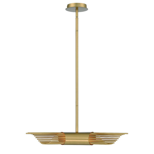 Umura 2 light Chandelier in Gold