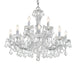 Maria Theresa 12 Light Spectra Crystal Chandelier