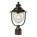 Searsport 1-Light Outdoor Post Mount in Regal Bronze