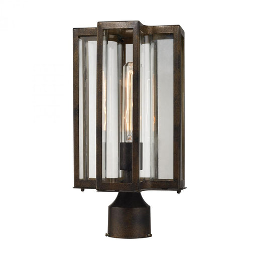 Bianca 1-Light Outdoor Post Mount in Hazelnut Bronze