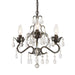 Paris Market 3 Light English Bronze Mini-Chandelier