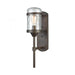 Torch 1-Light Outdoor Wall Lamp in Hazelnut Bronze