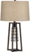 TL-2 lt metal caged lamp