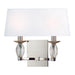 2 LIGHT WALL SCONCE