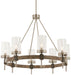 8 LIGHT CHANDELIER