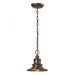 Marina 1-Light Outdoor Pendant in Hazelnut Bronze