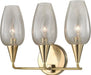 3 LIGHT WALL SCONCE