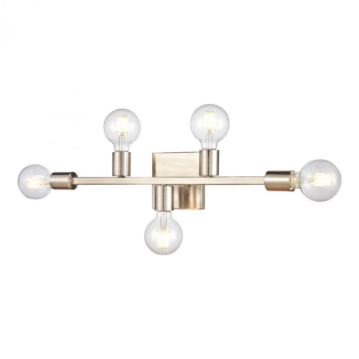 Attune 5-Light vanity light in  Satin Nickel