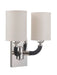 2 Light Wall Sconce