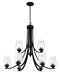 9 LIGHT CHANDELIER FIXTURE