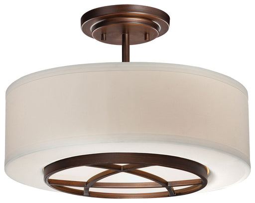 3 LIGHT SEMI FLUSH MOUNT