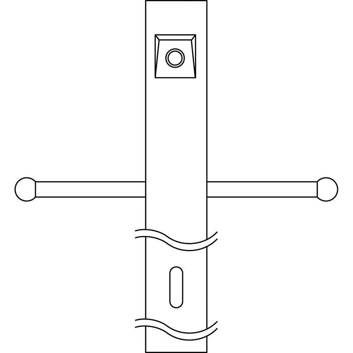 Post w/Ext Photocell & Ladder