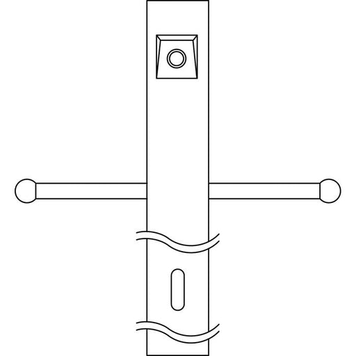 Post w/Ext Photocell & Ladder