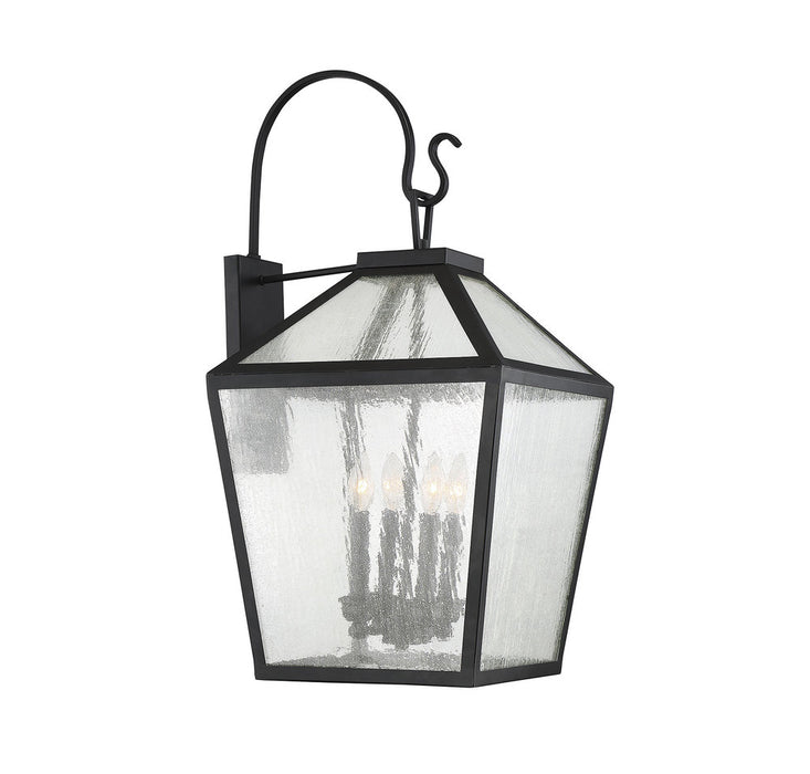 Woodstock 4 Light Outdoor Wall Lantern