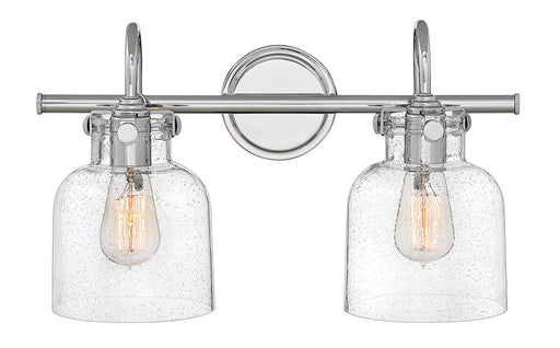 Cylinder Glass Two Light Vanity