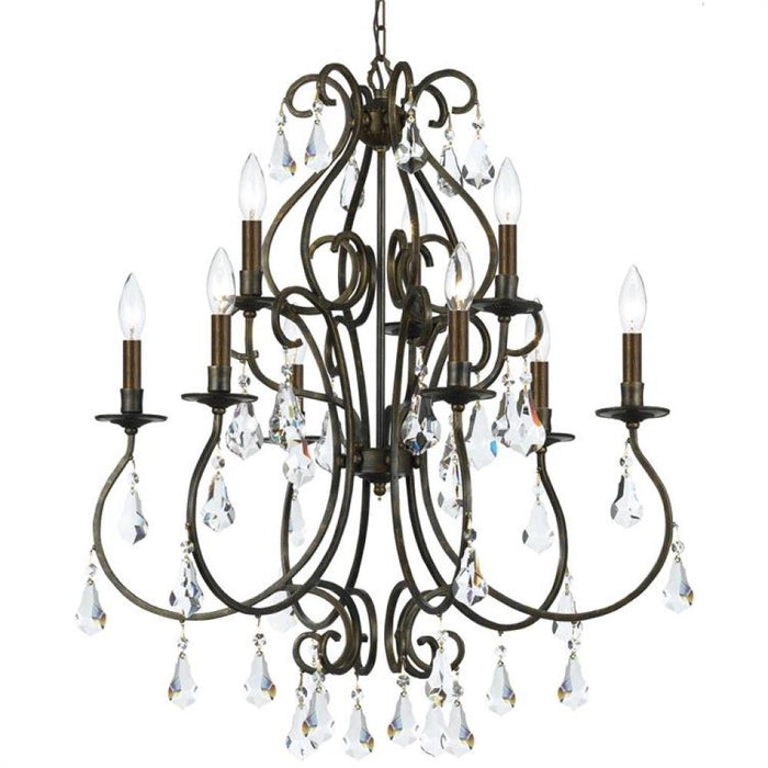 Ashton 9 Light English Bronze Chandelier