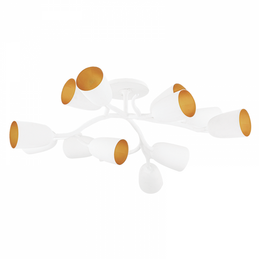 12 LIGHT SEMI FLUSH