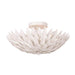 Broche 4 Light Matte White Ceiling Mount