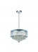 9 Light Drum Shade Chandelier with Chrome finish