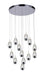 13 Light Multi Light Pendant with Chrome finish