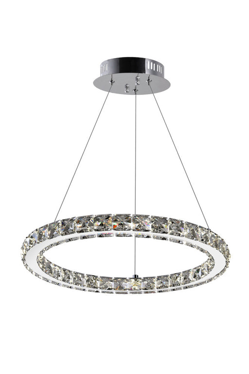 LED Chandelier with Chrome finish