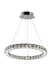 LED Chandelier with Chrome finish