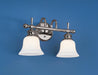 2 LIGHT WALL SCONCE