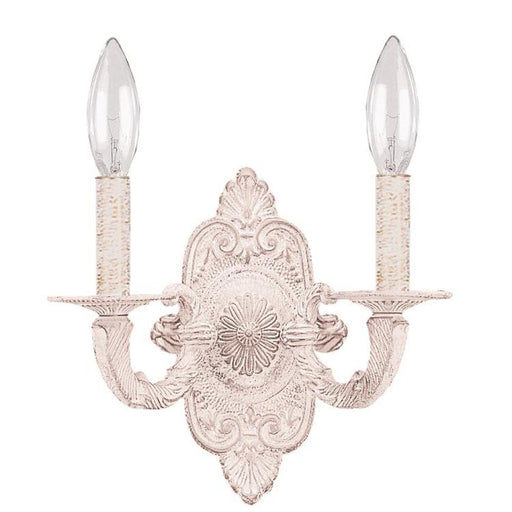 Paris Market 2 Light Antique White Sconce