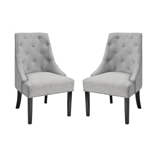 Nine Elms Accent Chair - Light Grey