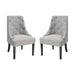 Nine Elms Accent Chair - Light Grey
