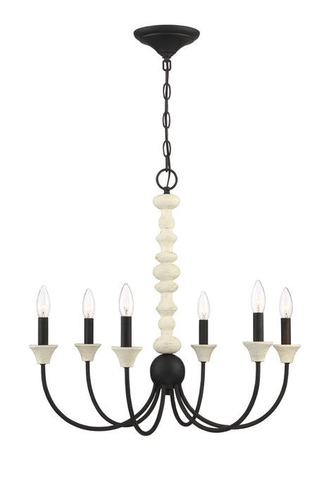 6 Light Chandelier