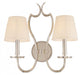 2 LIGHT WALL SCONCE