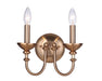 2 Light Wall Sconce