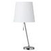 Canting Table Lamp w/Linen Shade