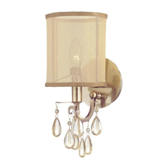 Hampton 1 Light Brass Sconce