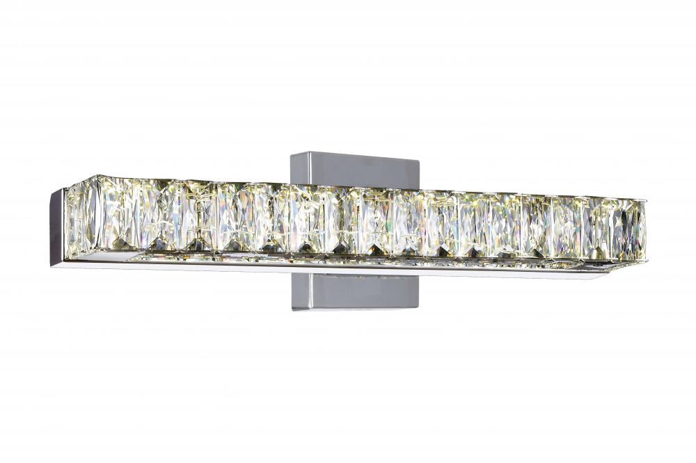 LED Vanity Light with Chrome finish