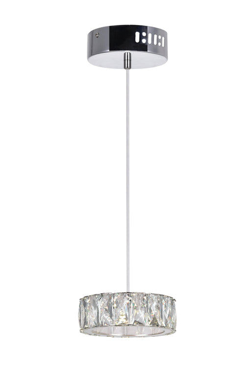 LED Mini Pendant with Chrome Finish