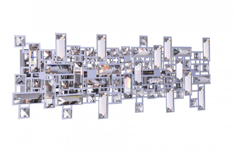 6 Light Vanity Light with Chrome finish