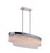 10 Light Island Chandelier with Chrome finish