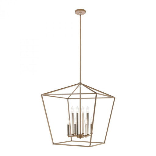 Fairfax 8-Light Chandelier in Light Wood