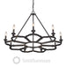 Saxon 9 Light Chandelier