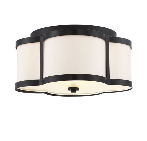 Lacey 3 Light Bronze Semi-Flush