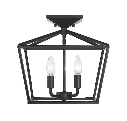 Townsend 4 Light Classic Bronze Semi-Flush Mount