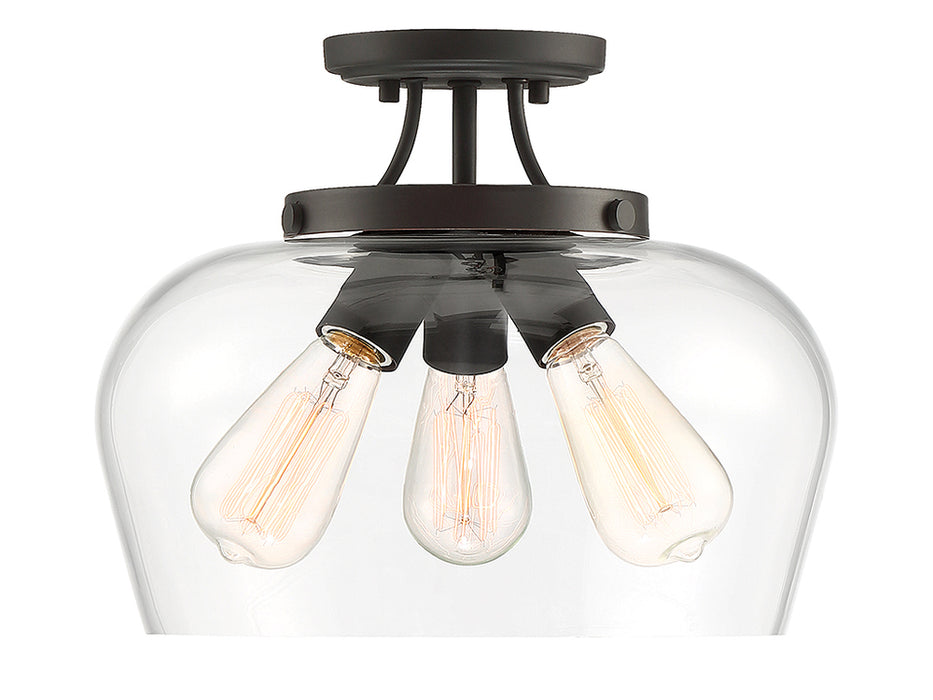 Octave 3 Light Semi-Flush