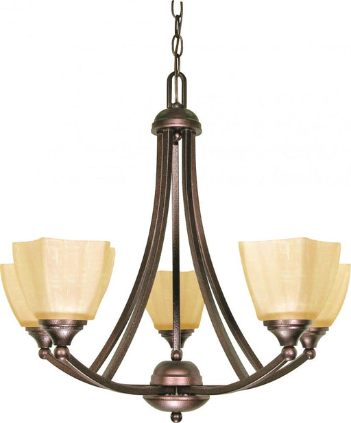 NORMANDY 5 LT CHANDELIER