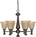 MERICANA 6 LT CHANDELIER