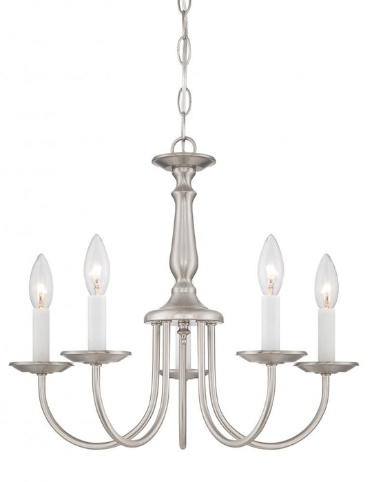 5LT CHANDELIER BRUSHED NICKEL