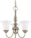 DUPONT 3 LT CHANDELIER