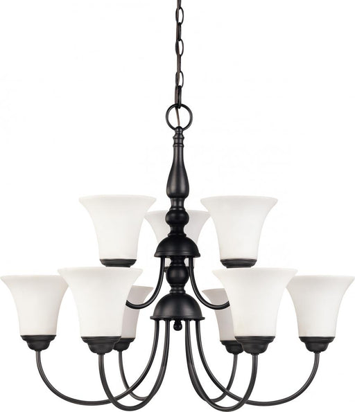 DUPONT 9 LT CHANDELIER