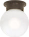 1 LT - 6" BALL FLUSH FIXTURE